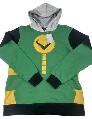 Her Univers Loki Hoodie Women’s S Green Oversized God Of Mischief NWT